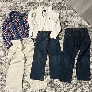 Polo by Ralph Lauren top and bottom bundle + Janie & Jack jeans